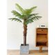 thumbnail image 5 of Palmera artificial de 160 cm de alto con maceta for interior y exterior, hogar, sala de estar, oficina, jardín, porche, decoración, planta de simulación., 5 of 5