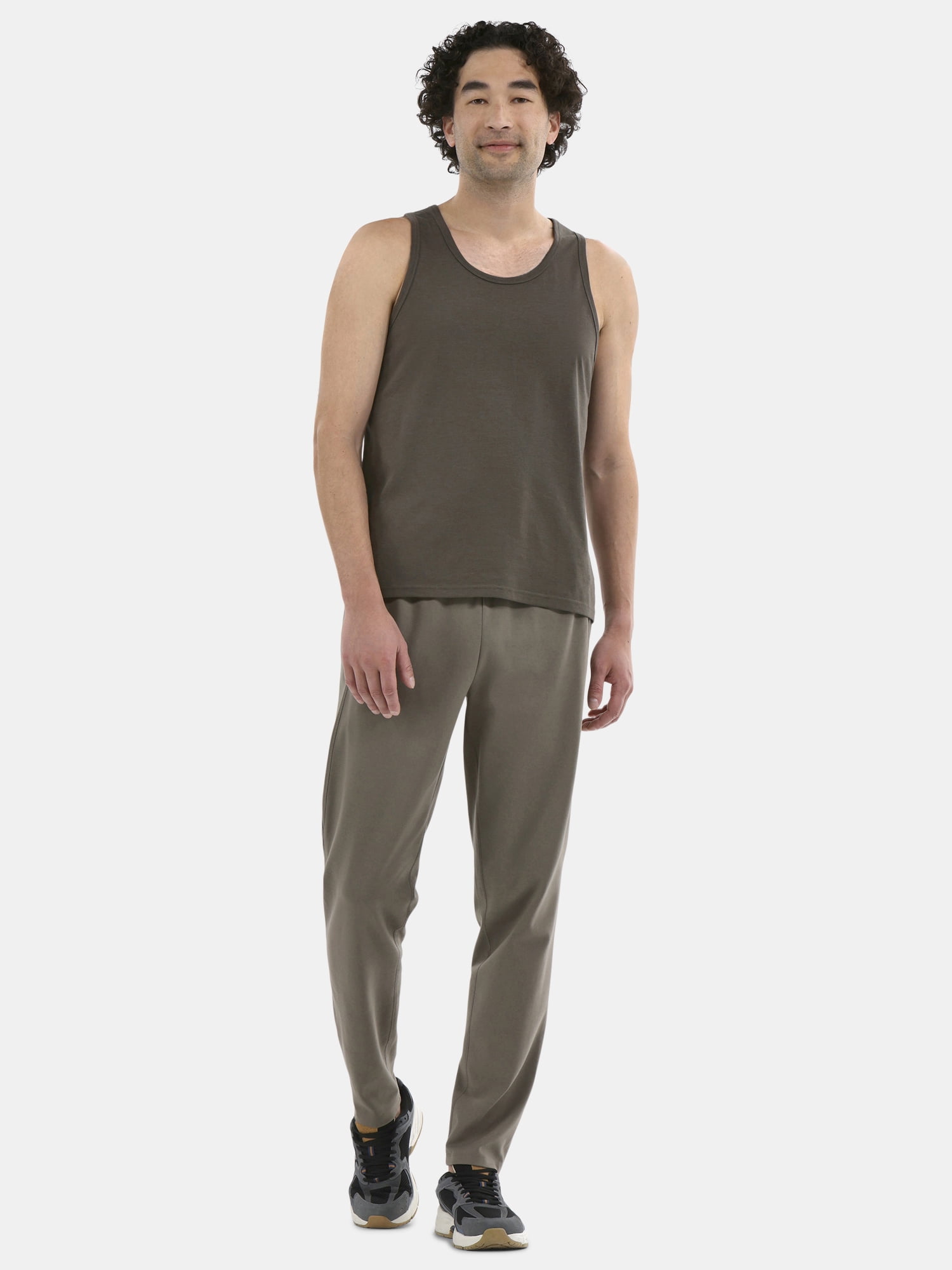 Athletic Works Men's and Men's Big & Tall Tri-Blend Tank Top, Sizes XS-4XLT