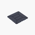 thumbnail image 3 of Holaki 44 pcs 12*12 inch Patio Deck Tiles, Interlocking Decking Tiles, Floor Tile, for Porch Poolside Balcony Backyard, Polypropylene, Gray+New Style, 3 of 8