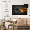 thumbnail image 5 of Elephant Stock The Creation Wall Art - Horizontal Canvas Wall Art - Living Room Wall Decor - People Canvas - Gray And Black Decor By Octavian Mielu - 12" x 8", 5 of 8
