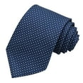 thumbnail image 2 of Men's Ties Micro Fashion Casual Comfy Slim Plain Checkered Polka Dot Striped Ties Jacquard Woven Professional Work Interview Formal Dress Necktie, 2 of 3