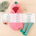thumbnail image 3 of mgoYE Baby Halloween Dress up Outfit Toddler Girl Fruit Outfits Clothes Hooded Romper Jumpsuit With Long Socks 18-24 Months, 3 of 9