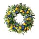 thumbnail image 3 of Corona artificial, corona de puerta para colgar, decoración, corona de flores para el hogar, Diámetro 35cm, 3 of 9
