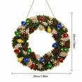 thumbnail image 3 of 2026 Christmas Diamond Painting Wreath Kit, Full Set DIY Craft Supplies for Christmas Wreath Hanging Decor, 3 of 6