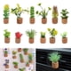 thumbnail image 5 of Speravity Imanes de nevera de plantas, decoración, imán para nevera, adhesivo para refrigerador, versátil Artesanía 8 Uds., 5 of 6