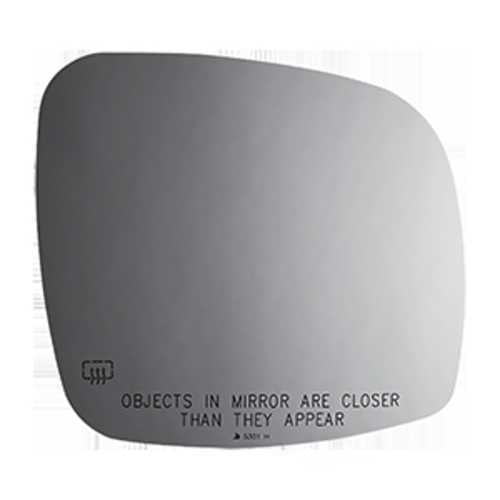 Burco Side View Mirror Replacement Glass - Clear Glass - 5301H