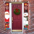 thumbnail image 3 of Banner de Feliz Navidad Adornos de Navidad para interiores y exteriores Pareado colgante de bienvenida Wmkox8yii  gf7828, 3 of 4