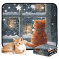 thumbnail image 7 of Washable Pet Pee Pads Soft Plush Absorbent Mat Non-Slip Floor Protector for for Dogs & Cats Cat by The Window, 7 of 7