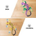 thumbnail image 4 of Miangastore Lizard Metal Wall Decor Iron 1Set Gecko Shape Home Decoration, 4 of 8