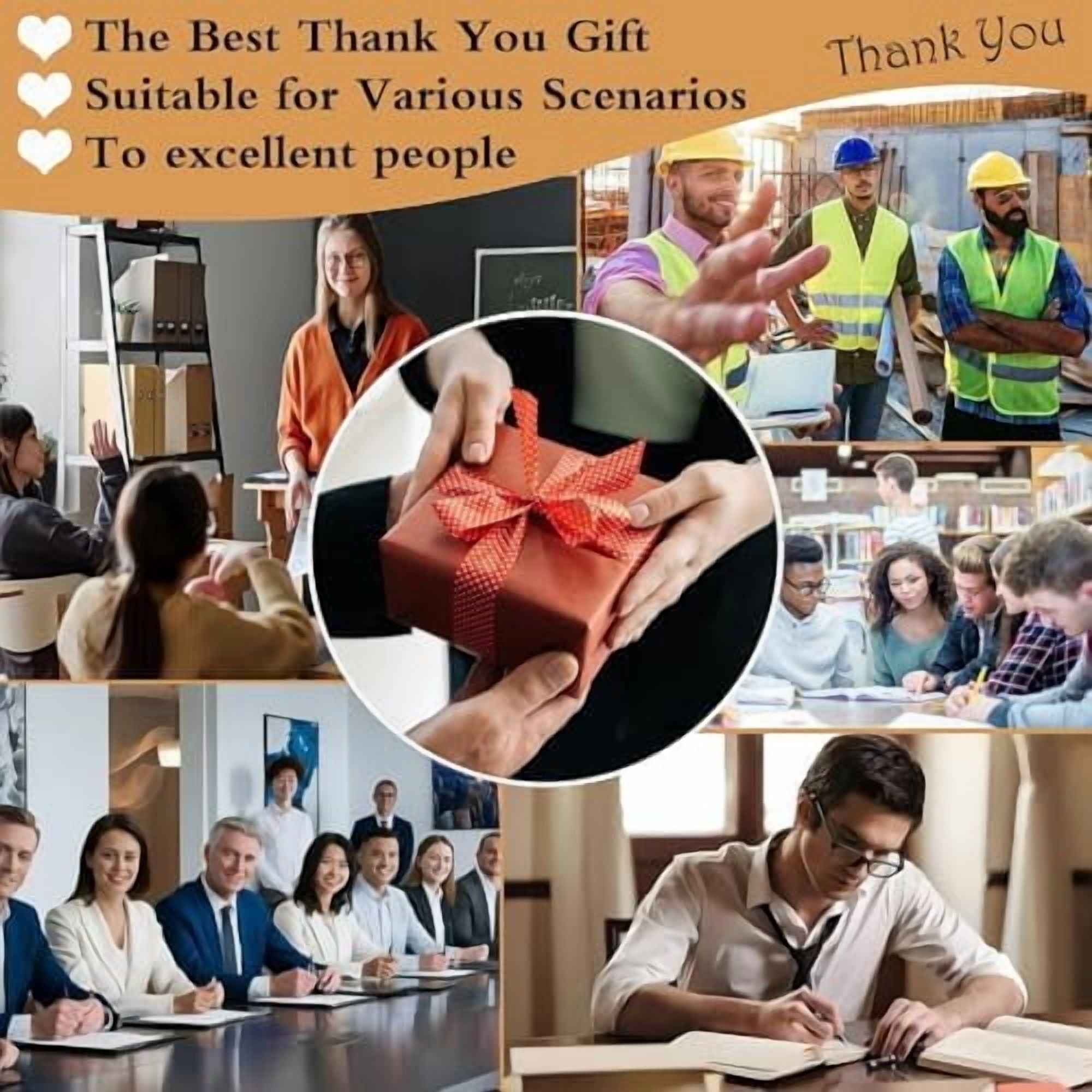 2025 Inspirational Spiral Notebook 30 Sets Portable Employee Appreciation Gifts Bulk Journals with Sticky Note Pen for Teachers Students Friends Colleagues Volunteer Nurse and Family Thank You Gifts