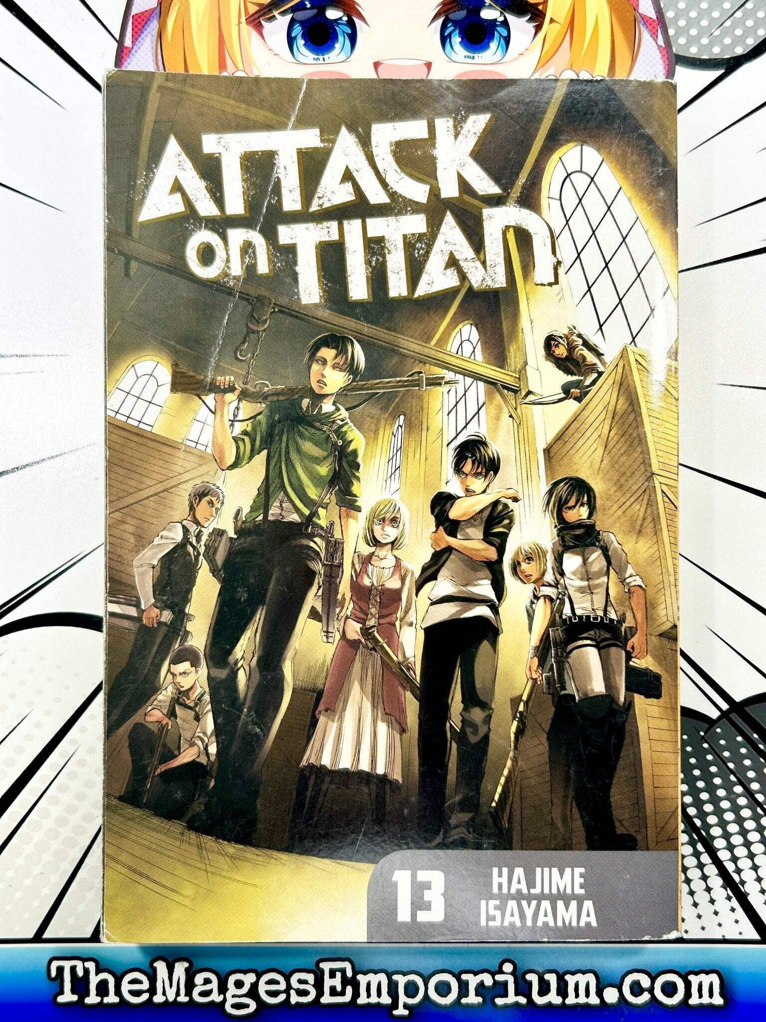 Attack on Titan Attack on Titan 13, (Paperback) - Walmart.com