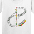thumbnail image 4 of Inktastic Juneteenth-celebrating Freedom Breaking Chains Youth T-Shirt, 4 of 5