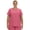 HOT PINK, variant on HEAL+WEAR Plus Size Women's V-Neck Scrub Top Multi-Pocket Medical Uniform for Nurse, 4-Way Stretch, Spa