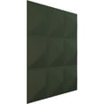 thumbnail image 2 of Ekena Millwork 11 7/8"W x 11 7/8"H Benson EnduraWall Decorative 3D Wall Panel, UltraCover Satin Hunt Club Green (Covers 0.98 Sq. Ft.), 2 of 6
