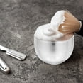 thumbnail image 2 of 2 Pcs Bols à Raser pour Hommes Bols Moussants pour Savon Maison Barbier Argent, 2 of 9