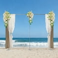 thumbnail image 5 of Wedding Economy Telescopic Wedding Backdrop Stand 3*6m/9.8*19.7ft, for Weedings, Birthday Parties, Engagements, Baby Showers, and More, 5 of 9