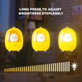 thumbnail image 4 of Luz nocturna Recargable USB para Niños Cerdo lindo amarillo, 4 of 5