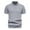 Gray, variant on Yaoyar Mens Knitted Polo Shirt Short Sleeve Knit Texture Shirt Men Short Sleeve Turndown Collar Blouse Shirt Khaki,M