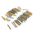 thumbnail image 1 of 30 300pcs 1/4W 1% Kit de Resistencias de Película de Carbono 10 A 1M Ohm 30 Valores de Resistencias de Metal Con Etiquetado individualmento, 1 of 7