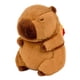 thumbnail image 3 of Carpincho relleno de dibujos animados, juguete decorativo, novedad, juguete para dormir realista, juguete suave para adolescentes, regalos del Día de con bolsa para hamburguesas 33cm, 3 of 9