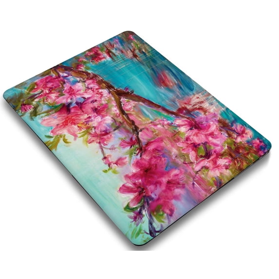 KSK KAISHEK Hard Shell Case Cover for MacBook Pro 14 inchs( XDR Display Touch ID, 2023 - 2021) Model A2779 M2 & A2442 M1, Type C Flower 49