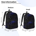 thumbnail image 2 of Yiaed Mathematica Science Print Print Laptop Backpack Travel Canvas Backpack Vintage Aesthetic Backpack for School Knapsack Backpack Backpack for School-, 2 of 5