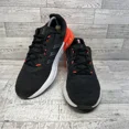 thumbnail image 1 of Adi-das Kaptir Super Black Orange White Silver Running Shoes H03263 Men Size 9, 1 of 6