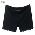 thumbnail image 1 of Calzoncillos para mujer Bragas de talla grande de seda helada Calzoncillos tipo bóxer de seguridad transpirables Ropa interior de lencería, Negro, XXL Advancent AP001217-05B, 1 of 7