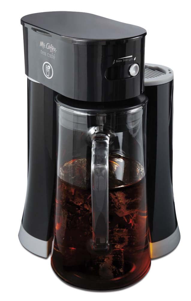 Mr. Coffee Tea Cafe 2in1 Iced Tea Maker with Glass