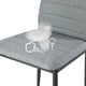thumbnail image 4 of Juego de 4 Sillas de Comedor HOMEMAKE FURNITURE Gris Minimalista Moderno, 4 of 6
