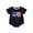 Navy, variant on BemeyourBBs Newborn Baby Boy Girl 4th of July Outfit Infant Baby Independent Day Patriot Clothes Waffled Bubble Romper Stripe America Flag Short Sleeve Bodysuit Baby Boy Girl Summer Clothes