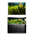 thumbnail image 2 of Esquirla Aquarium Background 3D Print Poster Tank Single Sided Sticker Grass 76x46cm M, 2 of 8