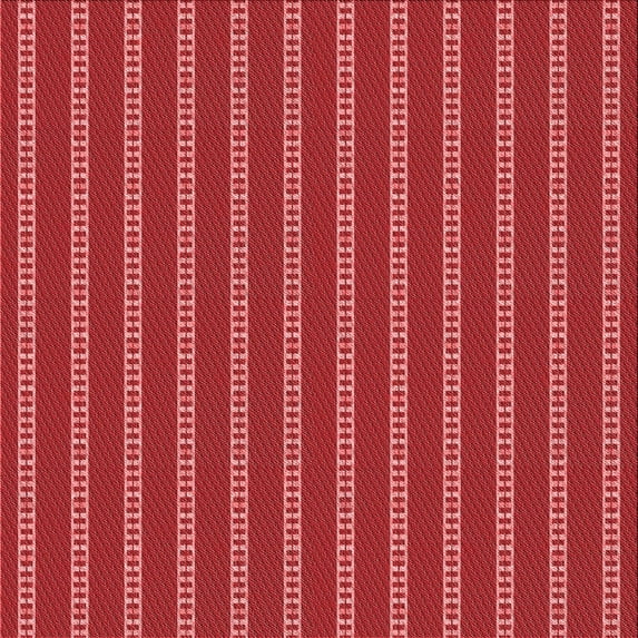 Ahgly Company Indoor Square Patterned Valentine Red Area Rugs, 8' Square