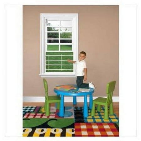 Guardian Angel Window Guard, 3 Bars (Window Opening 17.25" max)