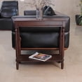 thumbnail image 2 of Urbanest 28.25'' Console Table,entryway Table, Narrow Sofa Table with Shelves, Entrance Table for Hallway, Entryway, Living Room, Foyer, Corridor, Office, 28.25'' H X 28.25'' W X 11.8'' D,Walnut, 2 of 7