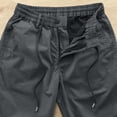 thumbnail image 6 of Men’s Casual Joggers Pants, Trousers, Elastic Waist Zipper Pocket Straight Leg, Lightweight Breathable Quick Dry for Gym Workout Running Hiking Daily | AKLJWH,Gray 2XL, 6 of 9