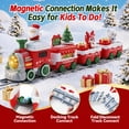 thumbnail image 3 of Dimoarch Christmas Toys for Kids 1 2 3 Year Old, Christmas Train Set for Toddlers, Electric Train Set with Steam, Light & Music, Gifts for Boy Girl, 3 of 8