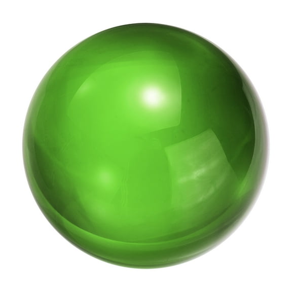 Uxcell 50mm/2" Crystal Sphere Ball Glass Solid Decorative Sphere Crystal Ball Prop Ornament for Feng Shui Divination Tabletop Fountain Decoration, Green