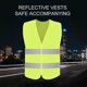thumbnail image 2 of Car Reflective Clothing For Safety Traffic Safety Vest Yellow Visibility High Visibility Outdoor Running Cycling Sports Vest, 2 of 5