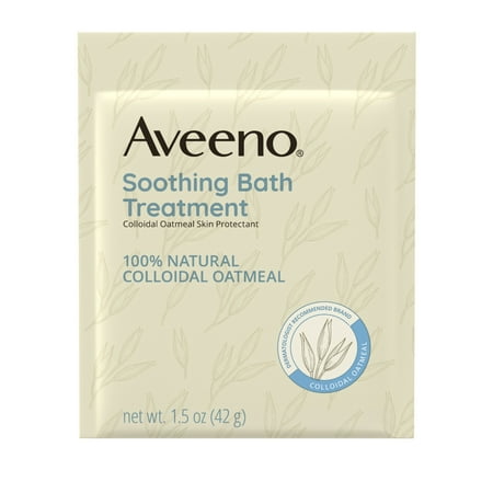 UPC 381370036401 product image for Aveeno Soothing Bath Soak for Eczema  Natural Colloidal Oatmeal  8 Ct. | upcitemdb.com