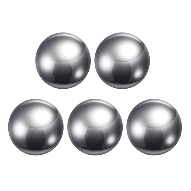 Unique Bargains Billes de Roulement en Acier au Carbone 28 mm Polies avec Précision, Lot de 5
