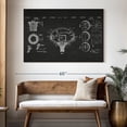 thumbnail image 3 of Elephant Stock Basketball Patents Wall Art - Horizontal Canvas Wall Art - Living Room Wall Decor - Sports Canvas - Gray And Black Decor - 51" x 34", 3 of 8