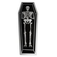 thumbnail image 1 of Halloween Coffin Rug Gothic Bath Mat with Skeleton Design Non Absorbent Floor Carpet for Bedroom Bathroom, 1 of 3