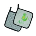 thumbnail image 2 of Alphabet A for Alligator Pair of Pot Holders, 2 of 2