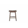 thumbnail image 1 of Sonoma Saddle Counter Stool [Chestnut Wire-Brush], 1 of 3
