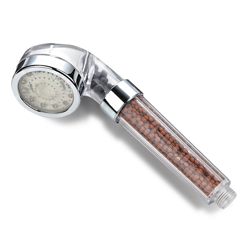 LED Automatic Control Luminous Shower Head Removable Anion Handheld