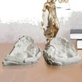 thumbnail image 1 of VONKY Resin White Angel Statue Desktop Decor Collection Window Props Christmas lie down right think, 1 of 9
