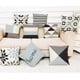 thumbnail image 5 of Pack Of 4 Colorful Geometric Cushion Covers Linen Pillow Covers Pillow Covers, Decorative Pillow Covers Square Covers, For Bedroom Sofa Home 45x45cm, 5 of 5