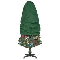 9FT Christmas Tree Storage Bag with Zipper & Adjustable Straps | Waterproof Artificial Xmas Tree Cover for Assembled Trees | Reusable Protective Storage Case
