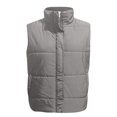 thumbnail image 3 of Women Vest Casual Stand Collar Sleeveless Jacket Warm Winter Reversible Zip Up Outerwear With Pockets plus Size Outerwear for Women Boys Duster Jacket Extra Long down Vest Metallic Vest Running Vest, 3 of 4
